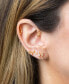 ფოტო #2 პროდუქტის Faux Cubic Zirconia Constellation Stud Earrings