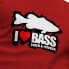 Фото #2 товара KRUSKIS I Love Bass short sleeve T-shirt
