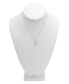 Фото #3 товара Macy's diamond Heart 18" Pendant Necklace (1/10 ct. t.w.) in Sterling Silver