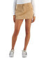 Juniors' Cargo-Pocket Utility Mini Skirt