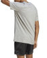 Фото #7 товара Men's Essentials 3-Stripes Regular-Fit Logo Graphic T-Shirt