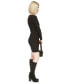 ფოტო #3 პროდუქტის MICHAEL Women's Asymmetrical Ruched Mini Dress