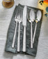 Фото #2 товара International Madison Square 65-Pc. 18/10 Stainless Steel Flatware Set, Service for 12