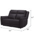 Фото #9 товара Addyson 64" 2-Pc. Leather Sofa with 2 Zero Gravity Recliners with Power Headrests, Created for Macy's