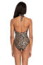 Johnny Was Vivianne Plunge One-Piece Multi - CSW3720-N Retail $218.00