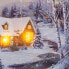 Картина Рождество Разноцветный Деревянный Полотно 20 x 15 x 1,8 cm