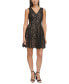 Фото #1 товара Women's Lace Fit & Flare Dress