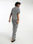 Фото #3 товара Noisy May maxi t-shirt dress in black & white stripe