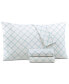 Фото #1 товара 550 Thread Count Printed Cotton 4-Pc. Sheet Set, California King, Created for Macy's