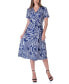 Фото #1 товара Платье с принтом 24seven Comfort Apparel Midi Dress