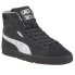 Фото #2 товара Puma Black Fives X Suede Classic Mid Lace Up Mens Black Sneakers Casual Shoes 3