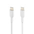 Фото #9 товара Belkin CAB003BT2MWH - 2 m - USB C - USB C - White