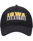 Men's Black Iowa Hawkeyes Positraction Snapback Hat