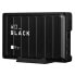 WD_BLACK D10 - 8000 GB - 3.2 Gen 2 (3.1 Gen 2) - 7200 RPM - Black - White