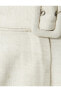 Фото #11 товара Шорты женские Koton вискоза льняная модель с карманами и поясом