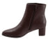 Фото #8 товара Trotters Kim T1958-200 Womens Brown Narrow Leather Ankle & Booties Boots