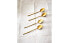 Фото #4 товара Pack of dessert spoons with hammered handles (pack of 4)