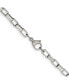 Chisel stainless Steel Polished 4.8mm Square Link Chain Necklace