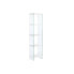 Фото #1 товара Полка DKD Home Decor Белый Прозрачный Стеклянный Деревянный MDF 40 x 30 x 180 cm (1)