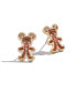 ფოტო #1 პროდუქტის Women's Mickey & Friends Gingerbread Delicate Earrings