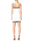 Women's Bow-Trim Bodycon Dress