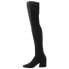 Dolce Vita Vix Zippered Womens Black Casual Boots VVIX0-BLA