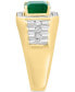 ფოტო #3 პროდუქტის EFFY® Limited Edition Men's Emerald (3 ct. t.w.) & Diamond (1/2 ct. t.w.) Ring in 14k Gold