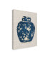 Фото #2 товара Vision Studio Blue & White Ginger Jar on Linen I Canvas Art - 15" x 20"