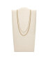 Women's Merete Gold-Tone Stainless Steel Multi Strand Necklace