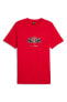 Фото #8 товара Футболка PUMA Ferrari Красная Мужская повседневного стиля T-Shirt 62380302