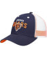 Фото #1 товара Preschool Unisex Navy, White Chicago Bears Core Lockup Mesh Back Snapback Hat