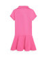 ფოტო #2 პროდუქტის Toddler and Little Girls Stretch Mesh Polo Dress