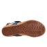 Фото #7 товара Softwalk Brea S2104-400 Womens Blue Leather Slingback Sandals Shoes 9.5