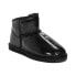 Emu Australia Botki Damskie Aarons Glossy Black