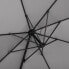 Фото #8 товара Парасоль садовый боковой раскладной круглый диаметр 300 см темно-серый Uniprodo