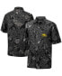 ფოტო #2 პროდუქტის Men's Black Iowa Hawkeyes The Dude Camp Button-Up Shirt