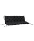 Plush, Tufted Outdoor Swing & Bench Cushions with Elegant Style