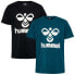ფოტო #1 პროდუქტის HUMMEL Tres 2 Units short sleeve T-shirt