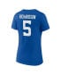 Women's Anthony Richardson Royal Indianapolis Colts Icon Name and Number V-Neck T-shirt