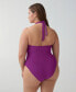 Фото #2 товара Women's Halter Neck Swimsuit