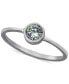 ფოტო #3 პროდუქტის Cubic Zirconia Bezel Ring, Created for Macy's