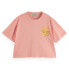 ფოტო #3 პროდუქტის SCOTCH & SODA Forever Summer Washed Cropped short sleeve T-shirt