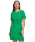 ფოტო #8 პროდუქტის Women's Gathered-Sleeve Sheath Dress