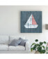 Фото #3 товара Grace Popp Nautical Plank I Canvas Art - 27" x 33"