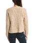 Hannah Rose Honeycomb Knit Wool & Cashmere-Blend Cardigan Women's