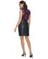 ფოტო #5 პროდუქტის Women's Faux-Leather Pencil Skirt