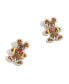 ფოტო #1 პროდუქტის Women's Mickey & Friends Gingerbread Earrings
