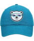Men's Blue Polar Bear Dad Adjustable Hat