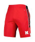 ფოტო #3 პროდუქტის Men's Scarlet Nebraska Huskers Pool Time Shorts