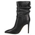 Nine West Jenn Stiletto Heels Slouch Pointed Toe Pull On Womens Black Dress Boo
